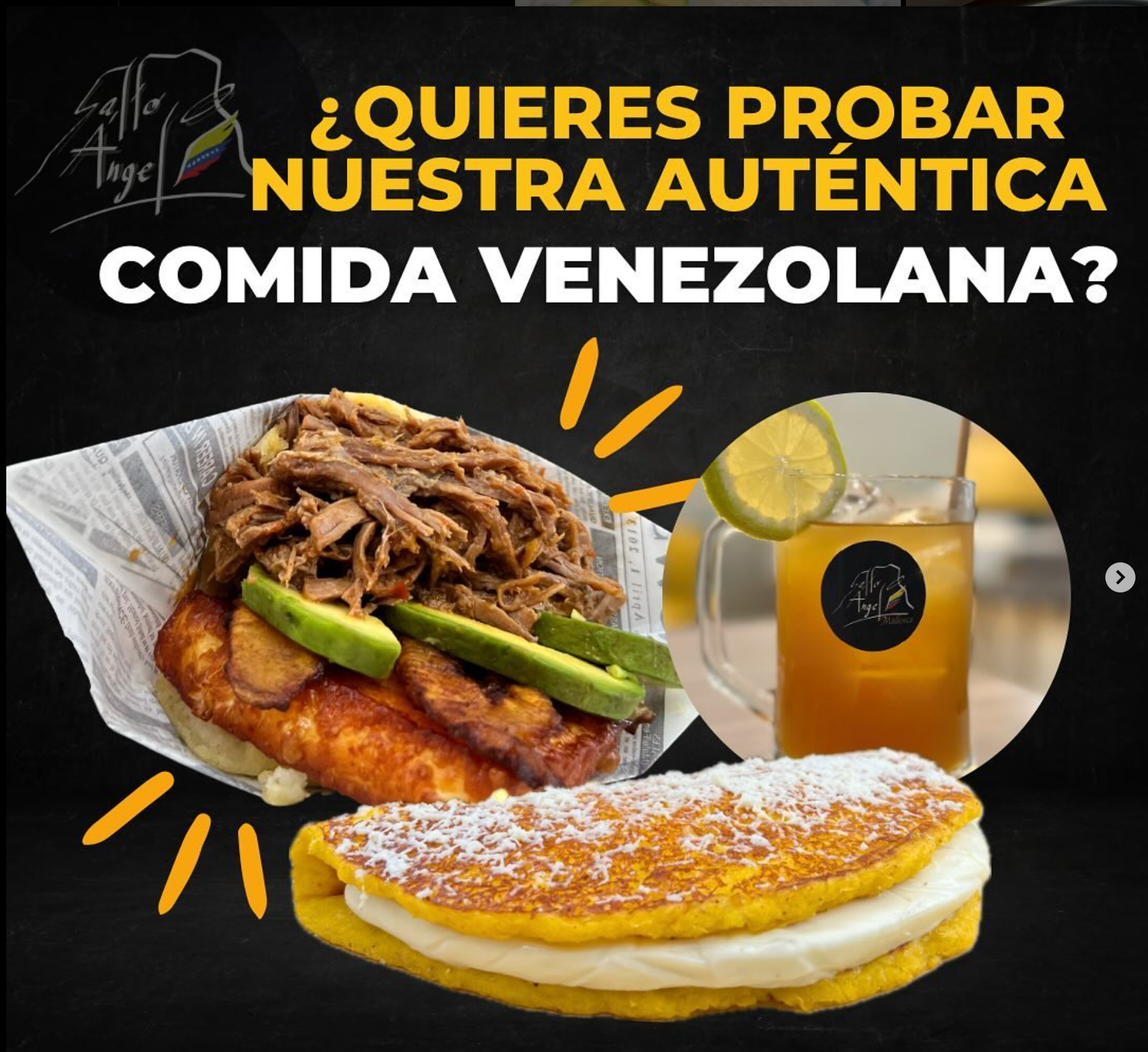 Arepas Salto Ángel Mallorca